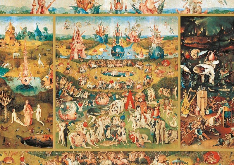 Educa (18505) Hieronymus Bosch "Der Garten der Lüste" 2000 Teile