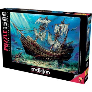 Anatolian (4558) - "Shipwreck Sea" - 1500 Teile Puzzle