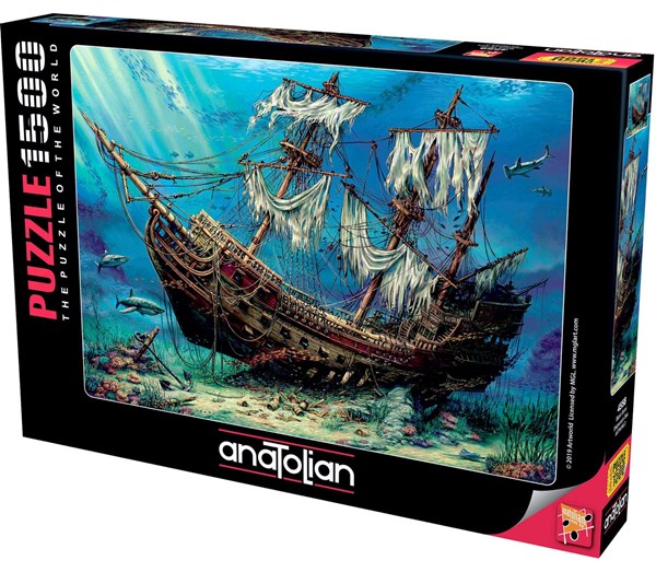 Anatolian (4558) - "Shipwreck Sea" - 1500 Teile Puzzle