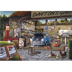 Anatolian (3571) - Hiro Tanikawa: "Dayton's Garage" - 500 Teile Puzzle