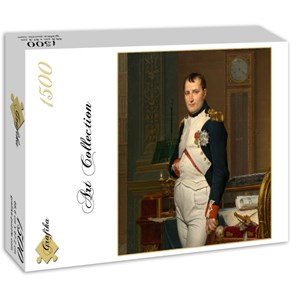 Grafika (01191) - Jacques-Louis David: "The Emperor Napoleon in his study at the Tuileries, 1812" - 1500 Teile Puzzle
