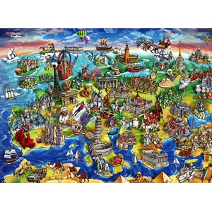 Anatolian (4557) - Maria Rabinsky: "European World" - 1500 Teile Puzzle