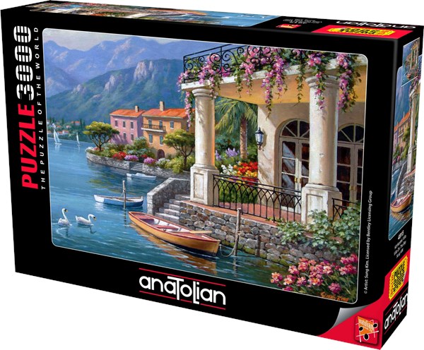 Anatolian (4915) - Sung Kim: "Villa on the Bay" - 3000 Teile Puzzle