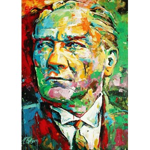 Anatolian (4555) - Tolga Ertem: "Mustafa Kemal Ataturk" - 1500 Teile Puzzle