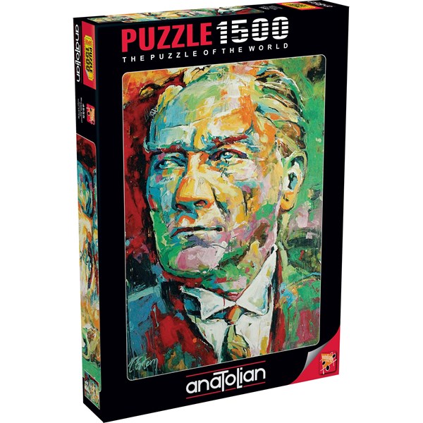 Anatolian (4555) - Tolga Ertem: "Mustafa Kemal Ataturk" - 1500 Teile Puzzle