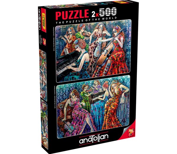 Anatolian (3612) - Derya Yildiz: "Colorful Notes" - 500 Teile Puzzle