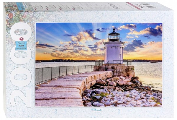 Step Puzzle (84037) - "South Portland, USA" - 2000 Teile Puzzle
