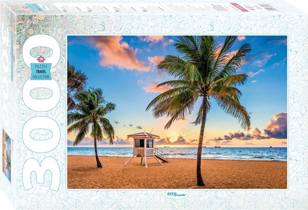 Step Puzzle (85018) - "Fort Lauderdale, USA" - 3000 Teile Puzzle