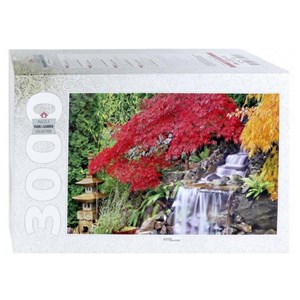 Step Puzzle (85019) - "Waterfall in the Japanese Garden" - 3000 Teile Puzzle