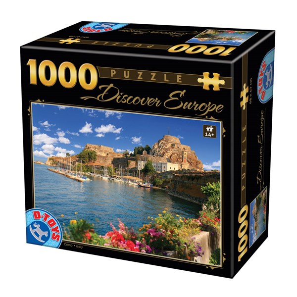 D-Toys (74881) - "Como, Italien" - 1000 Teile Puzzle