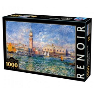 D-Toys (74911) - Pierre-Auguste Renoir: "The Doge's Palace, Venice" - 1000 Teile Puzzle