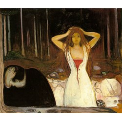 D-Toys (75109) - Edvard Munch: "Ashes" - 1000 Teile Puzzle