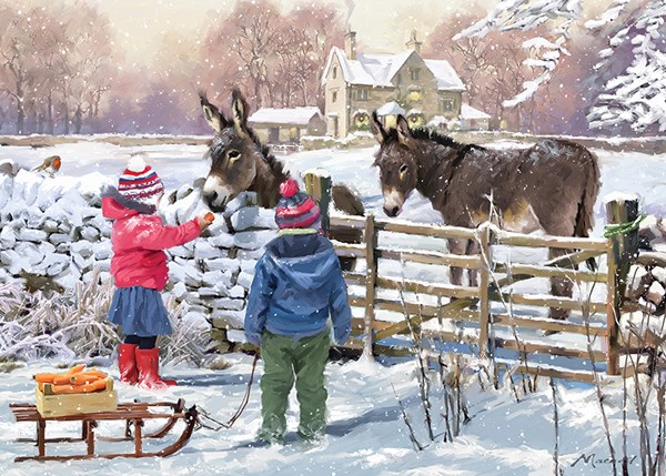 Otter House Puzzle (73571) - The MacNeil Studio: "Little Donkey" - 1000 Teile Puzzle