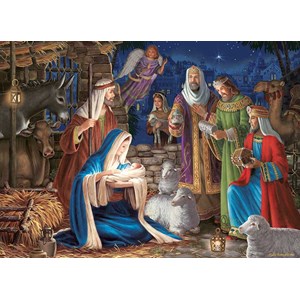 Cobble Hill (80248) - Liz Goodrick-Dillon: "Miracle in Bethlehem" - 1000 Teile Puzzle