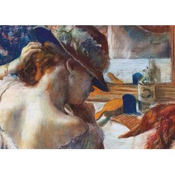 D-Toys (73938) - Edgar Degas: "In Front of the Mirror" - 500 Teile Puzzle