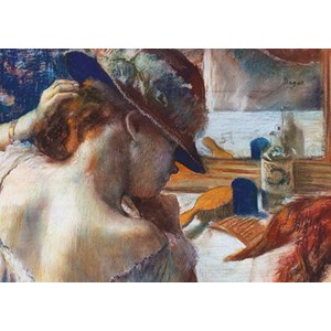 D-Toys (73938) - Edgar Degas: "In Front of the Mirror" - 500 Teile Puzzle