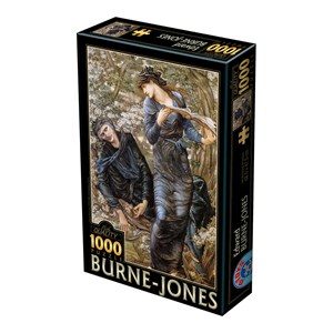 D-Toys (75024) - Edward Burne-Jones: "The Beguiling of Merlin, 1872-1877" - 1000 Teile Puzzle