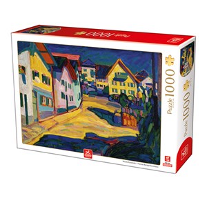 Deico (76755) - Vassily Kandinsky: "Murnau Burggrabenstrasse" - 1000 Teile Puzzle