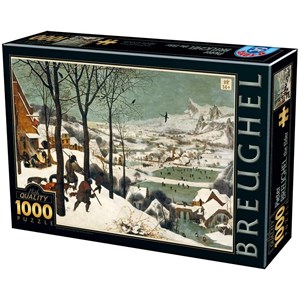 D-Toys (76878) - Pieter Brueghel the Elder: "Hunters in the Snow" - 1000 Teile Puzzle
