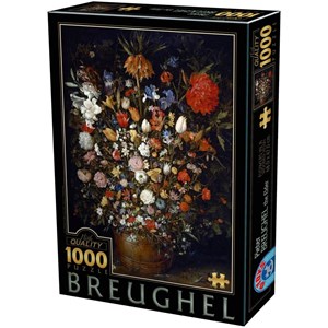 D-Toys (75840) - Pieter Brueghel the Elder: "Pieter Brueghel" - 1000 Teile Puzzle