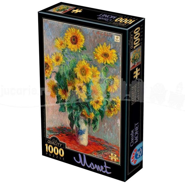 D-Toys (75864) - Claude Monet: "Bouquet of Sunflowers" - 1000 Teile Puzzle