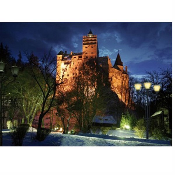 D-Toys (70746) - "Rumänien, Schloss Bran" - 1000 Teile Puzzle