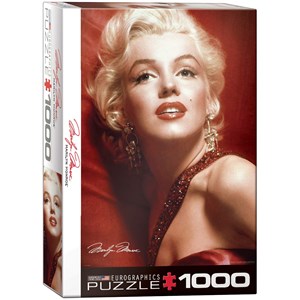 Eurographics (6000-0812) - "Marilyn Monroe, Sündiges Portrait" - 1000 Teile Puzzle