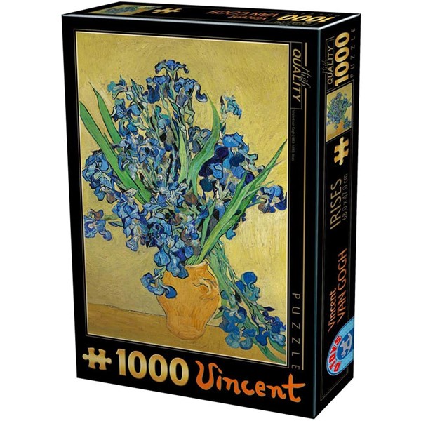 D-Toys (75888) - Vincent van Gogh: "Vincent Van Gogh" - 1000 Teile Puzzle