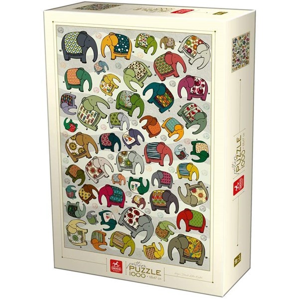 Deico (75437) - "Pattern Puzzle" - 1000 Teile Puzzle
