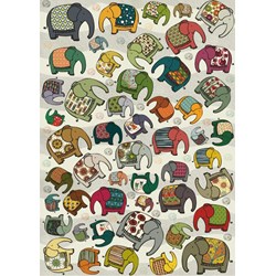 Deico (75437) - "Pattern Puzzle" - 1000 Teile Puzzle