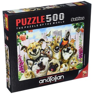 Anatolian (3584) - "Pet Selfie" - 500 Teile Puzzle