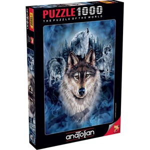 Anatolian (1079) - "Wolf Team" - 1000 Teile Puzzle