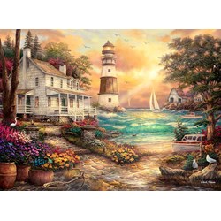 Anatolian (1075) - "Cottage by the Sea" - 1000 Teile Puzzle