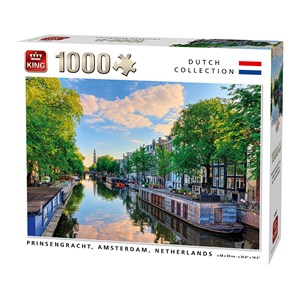 King International (55867) - "Prinsengracht Canal Amsterdam" - 1000 Teile Puzzle