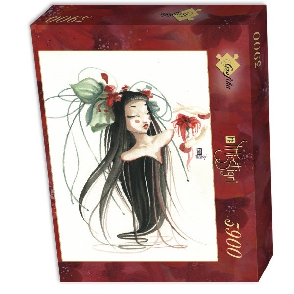 Grafika (01309) - Misstigri: "Aérienne" - 3900 Teile Puzzle