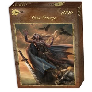 Grafika (01056) - Cris Ortega: "The Witch Queen" - 1000 Teile Puzzle