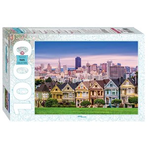 Step Puzzle (79141) - "The Painted Ladies of San Francisco" - 1000 Teile Puzzle