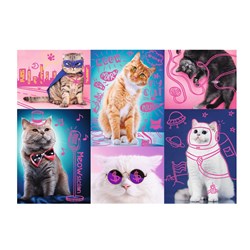 Trefl (10581) - "Katzen" - 1000 Teile Puzzle