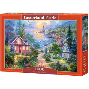 Castorland (C-151929) - "Coastal Living" - 1500 Teile Puzzle