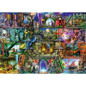 Ravensburger (16479) - "Mythen und Legenden" - 1000 Teile Puzzle