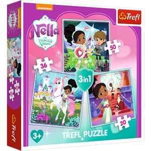 Trefl (34835) - "Nella" - 20 36 50 Teile Puzzle