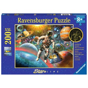 Ravensburger (13612) - "Ausflug ins All" - 200 Teile Puzzle