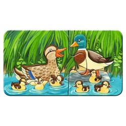 Ravensburger (05072) - "Tierfamilien auf dem Bauernhof" - 2 Teile Puzzle