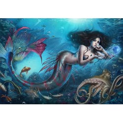 Grafika (01030) - Cris Ortega: "As Deep as my Song goes" - 1000 Teile Puzzle