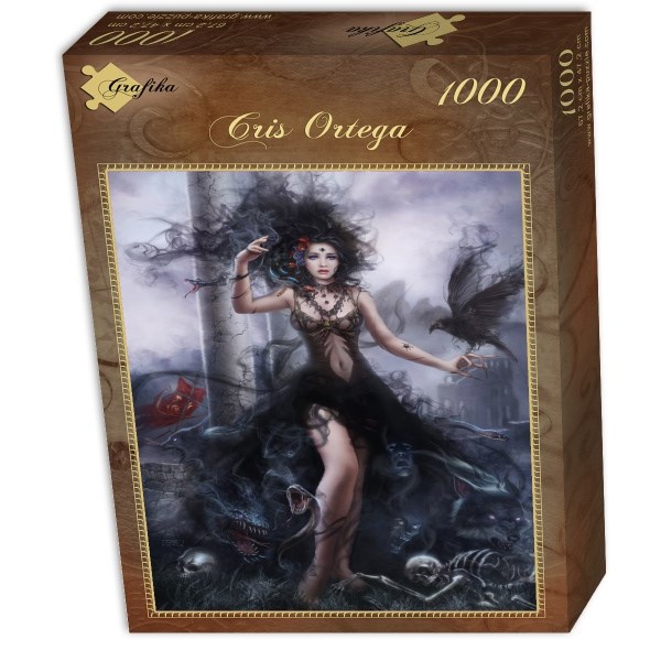 Grafika (00994) - Cris Ortega: "Shadowness" - 1000 Teile Puzzle
