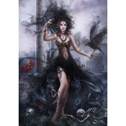 Grafika (00994) - Cris Ortega: "Shadowness" - 1000 Teile Puzzle