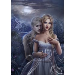 Grafika (01018) - Cris Ortega: "Till Death do us Part" - 1000 Teile Puzzle