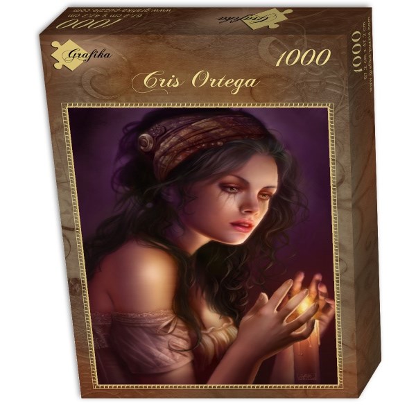 Grafika (00952) - Cris Ortega: "When the Light faces off" - 1000 Teile Puzzle