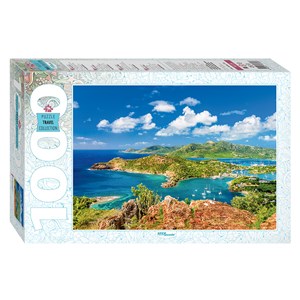 Step Puzzle (79139) - "Shirley Heights, Antigua" - 1000 Teile Puzzle