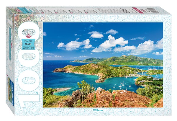 Step Puzzle (79139) - "Shirley Heights, Antigua" - 1000 Teile Puzzle